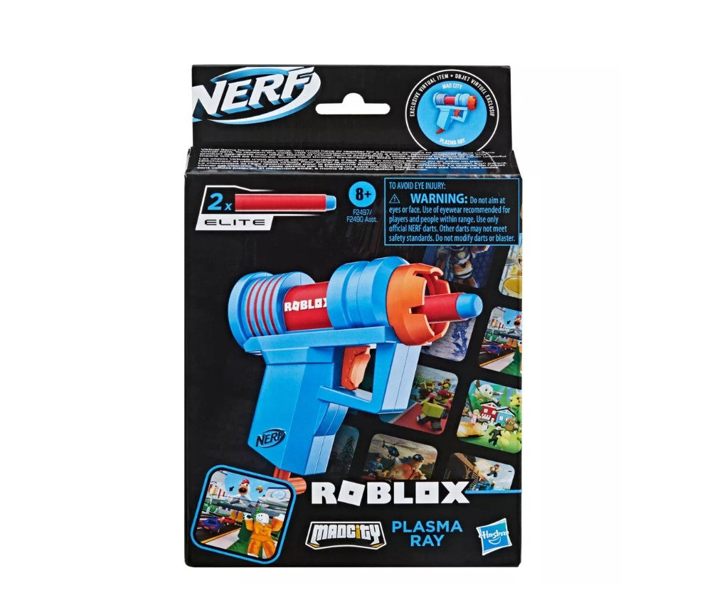 Roblox Nerf Mad City Plasma Ray Dart Blaster